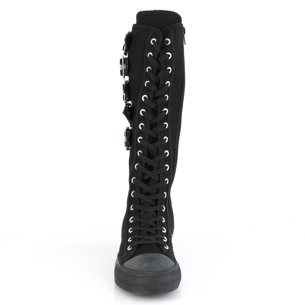 Baskets Demonia Deviant-310 Tela Noir Homme | HWQ-2111847