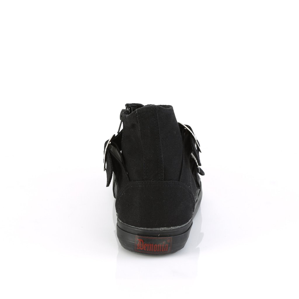 Baskets Demonia Deviant-109 High Tops Tela Noir Homme | WNC-1601526