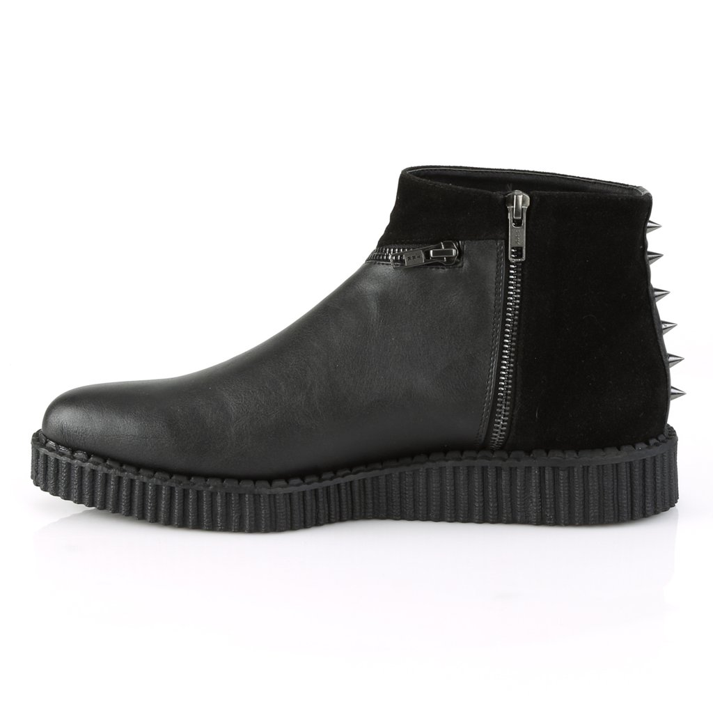 Bottines Demonia V-CREEPER-750 Ankle Boot Vegan Noir Homme | DWX-5780875